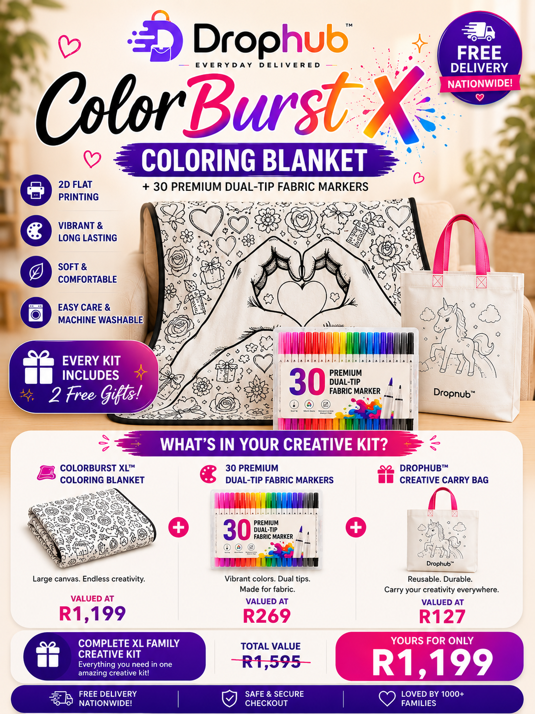 ColorBurst™ XL Family Creative Kit