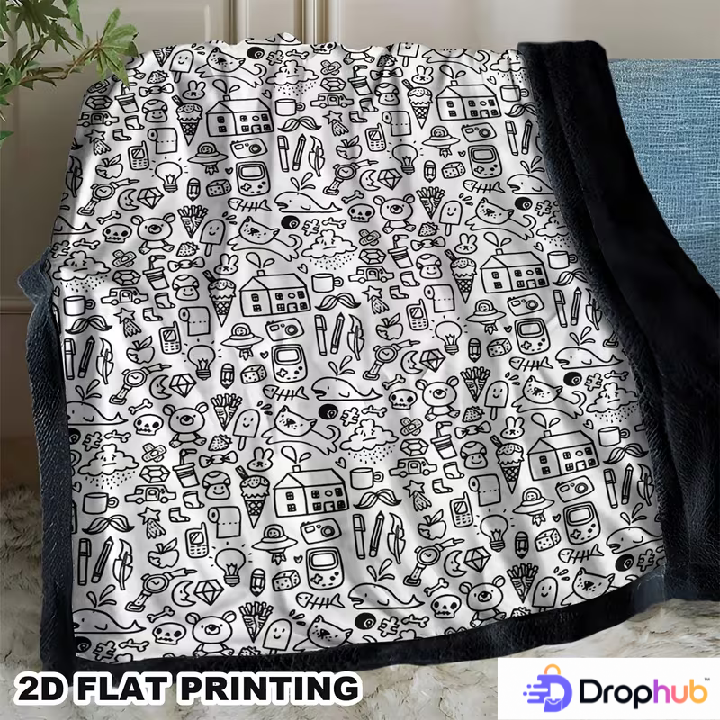 ColorCocoon™ Kids Coloring Blanket
