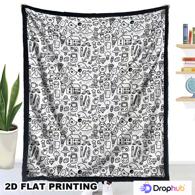 ColorCocoon™ Kids Coloring Blanket