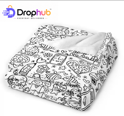 ColorBurst™ Coloring Blanket Kids Creative kit