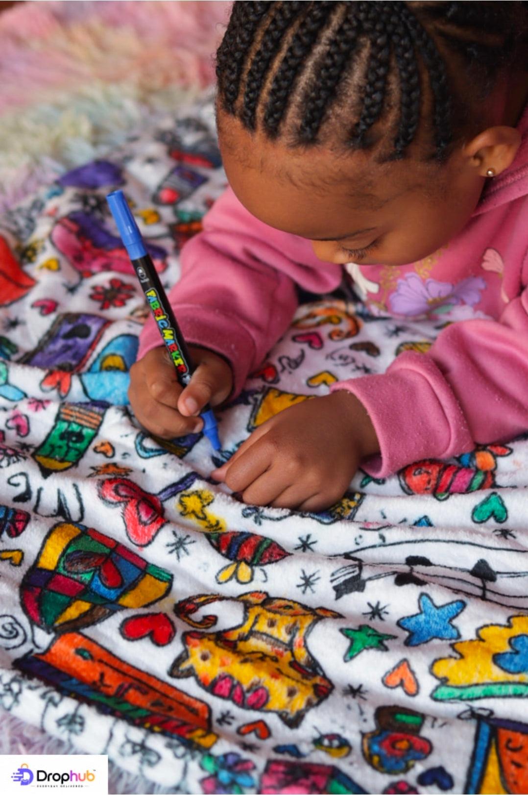 ColorBurst™ Coloring Blanket Kids Creative kit
