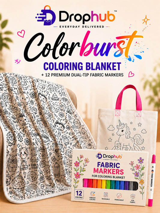 ColorBurst™ Coloring Blanket Kids Creative kit